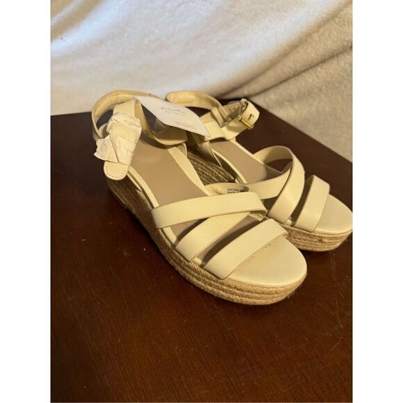 NWT strappy wedges size 8 - Picture 1 of 8
